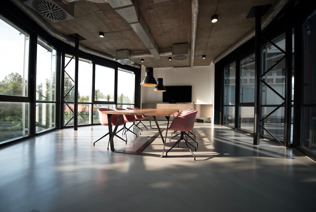 Commercial movers relocating office furniture from a North Jersey office